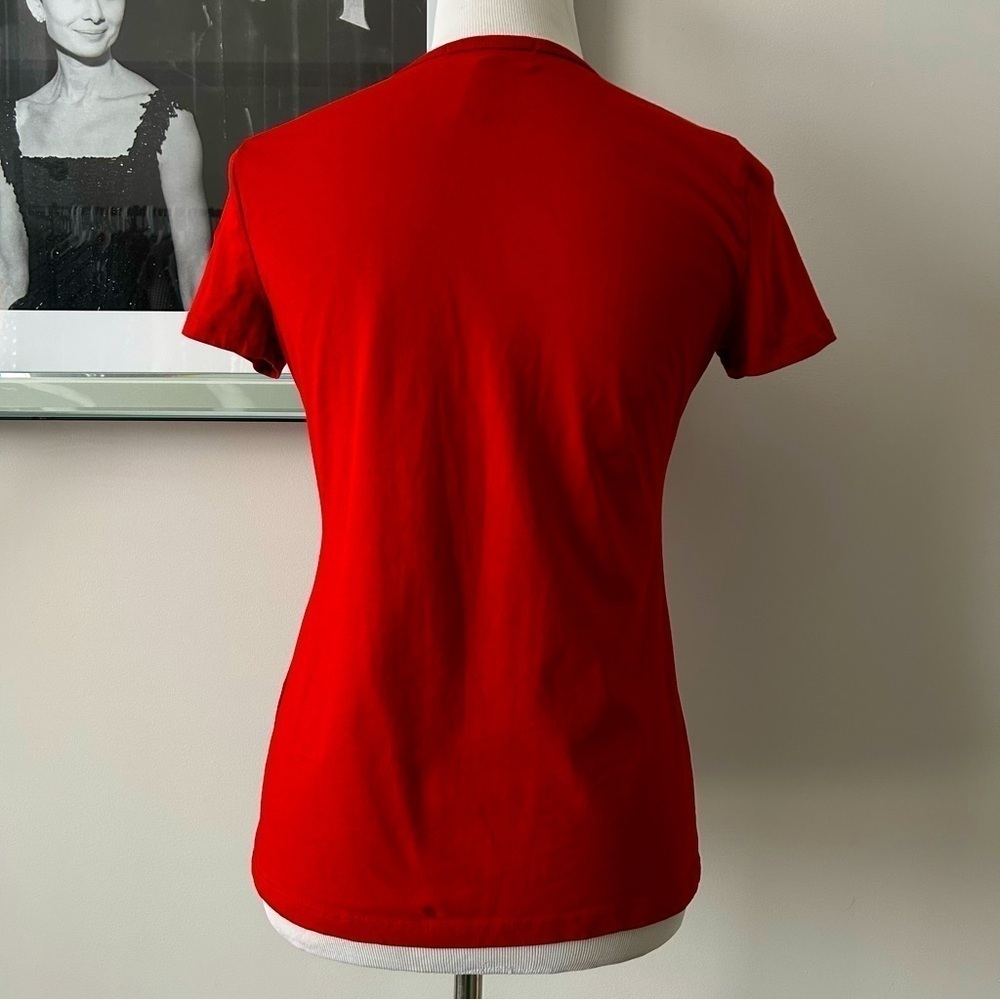 Lauren Ralph Lauren Embroidered Logo T Shirt - Picture 2 of 5
